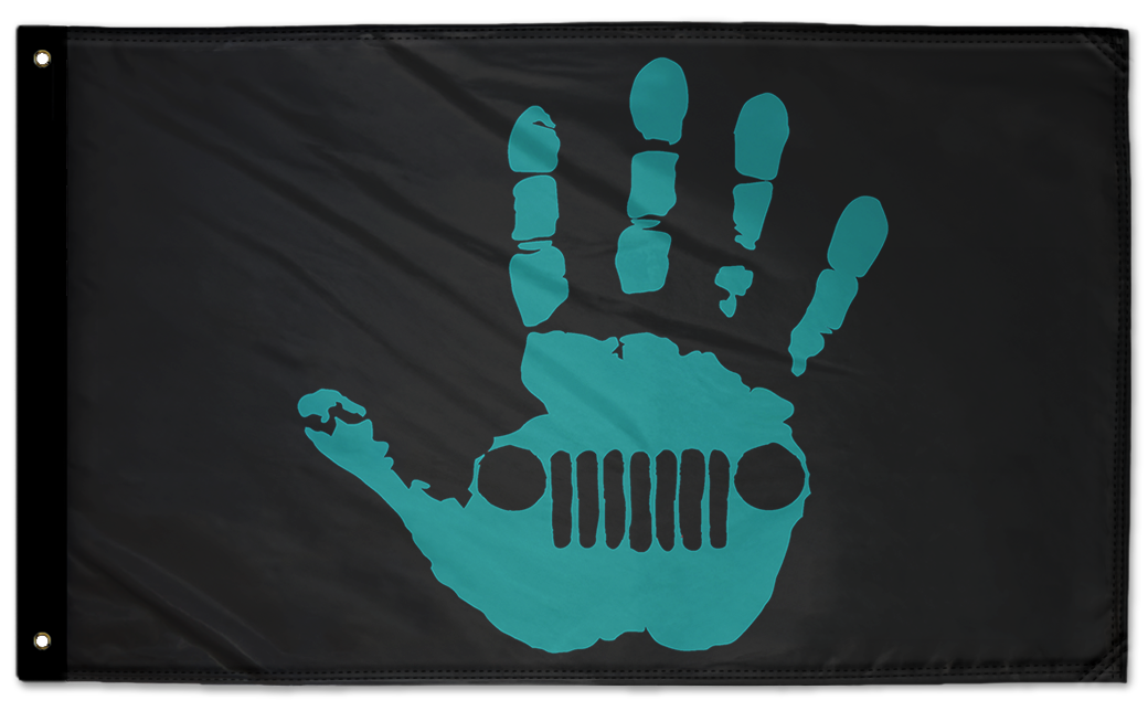 Jeep Wave 3'x5' Double-Sided Flag