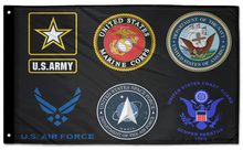 Armed Forces 3'x5' Double-Sided Flag