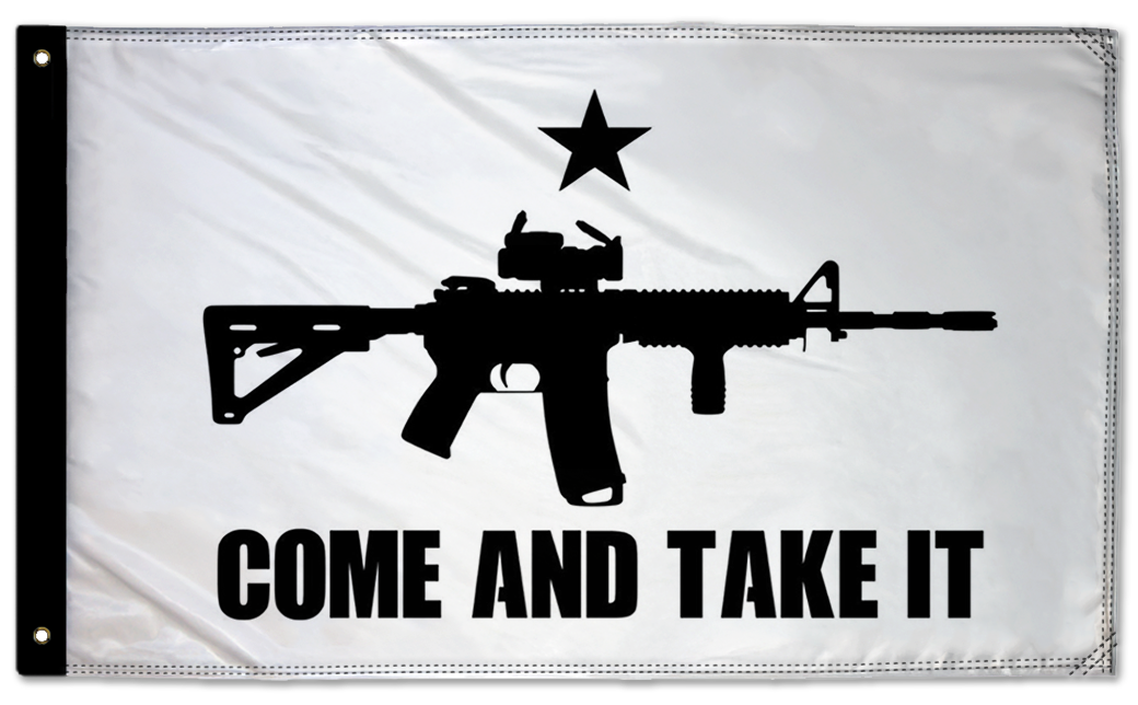 Gonzales Machine Gun 3'x5' Double-Sided Flag