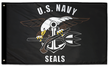 Navy Seals 3'x5' Double-Sided Flag