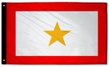 Service Gold Star3'x5' Double-Sided Flag
