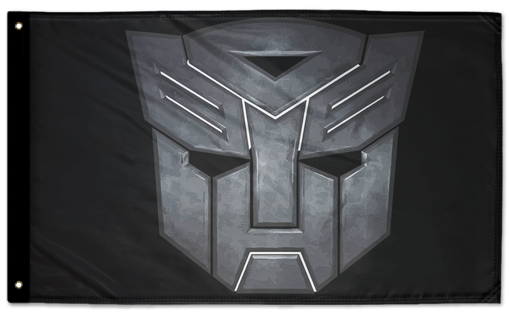 Transformers Autobot 3'x5' Double-Sided Flag