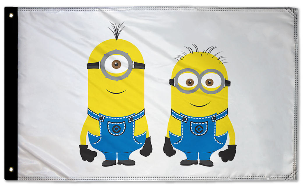 Minions 3'x5' Double-Sided Flag