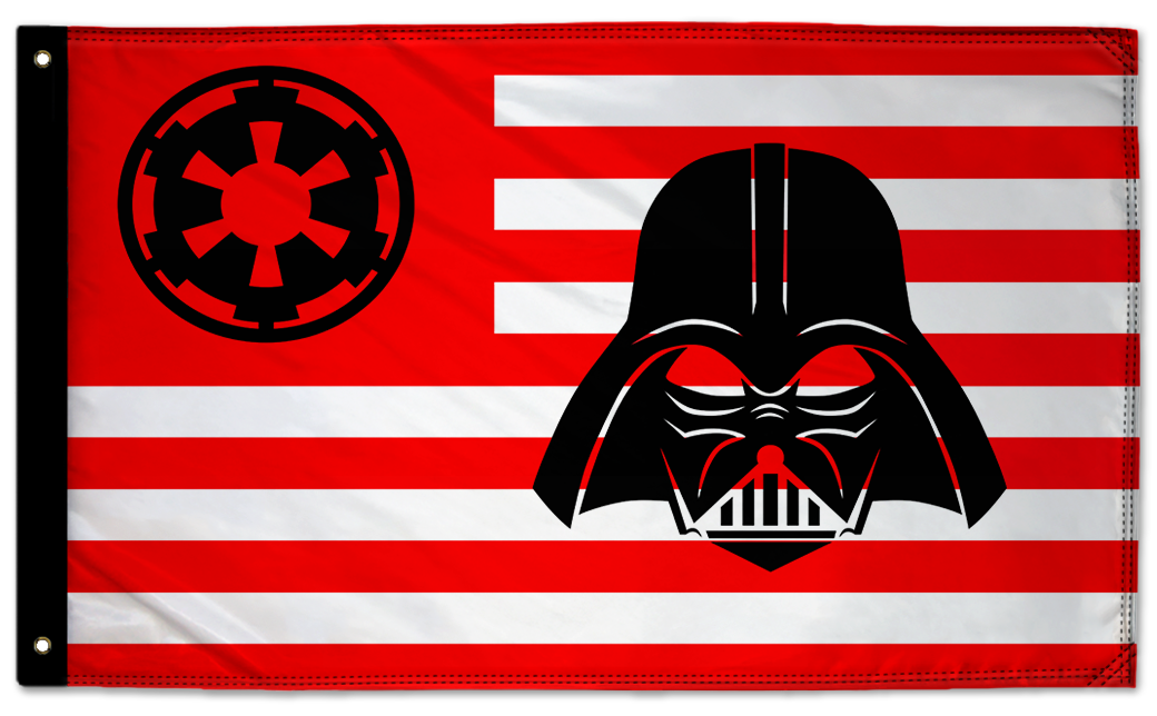 Star Wars Vader Imperial 3'x5' Double-Sided Flag