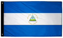 Nicaragua 3'x5' Double-Sided Flag