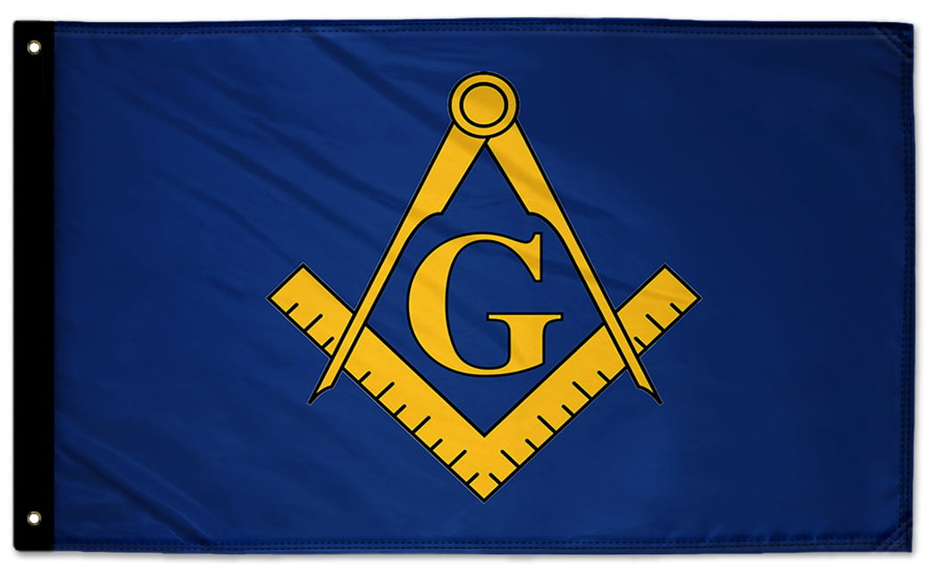 Freemasons 3'x5' Double-Sided Flag