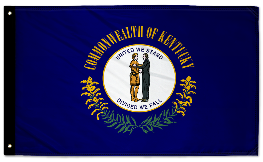 State Flag Kentucky 3'x5' Double-Sided Flag