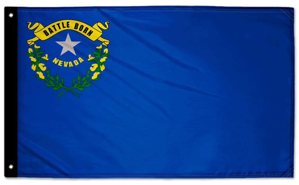 State Flag Nevada 3'x5' Double-Sided Flag