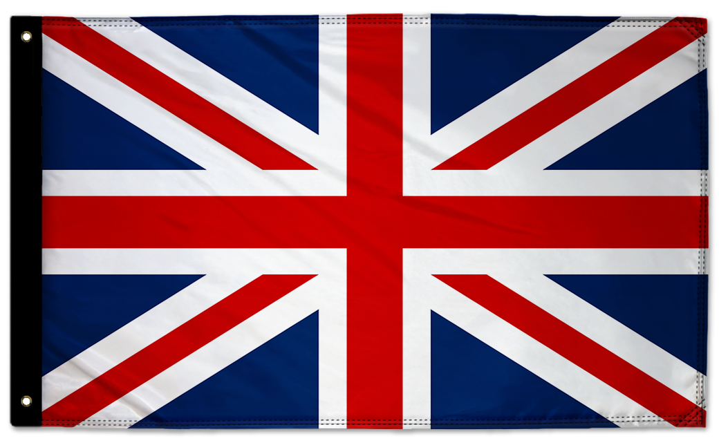 United Kingdom 3'x5' Double-Sided Flag