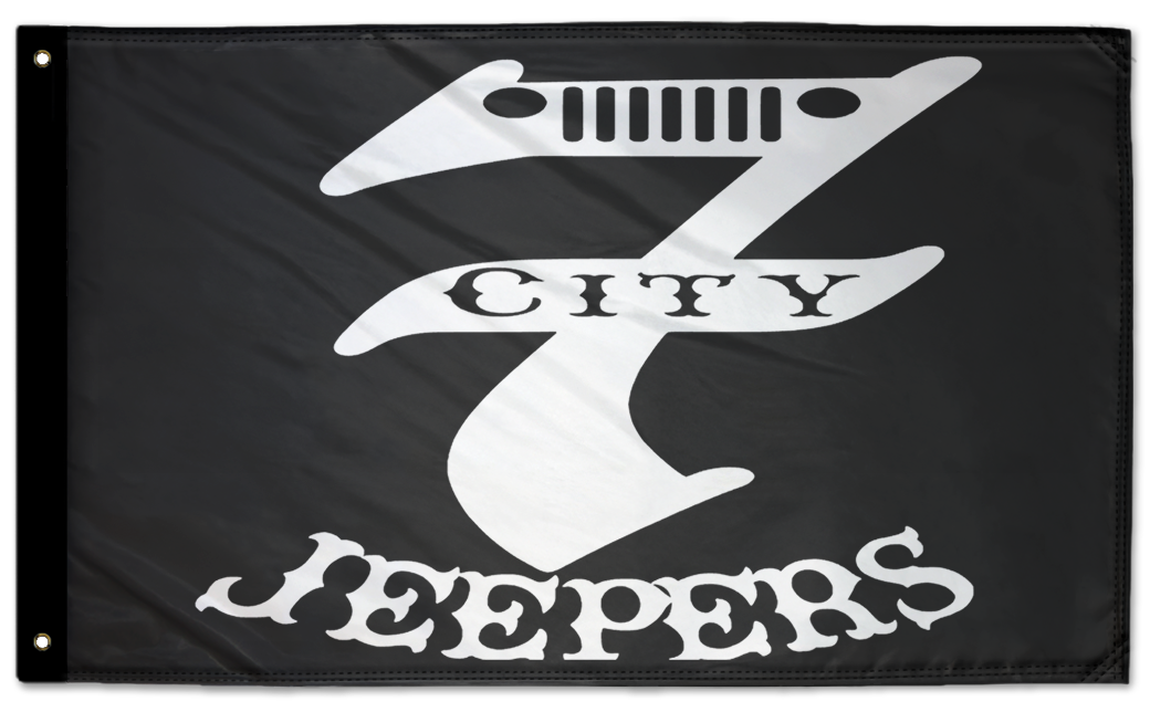 7 City Jeepers Flag 3'x5' Double-Sided Flag