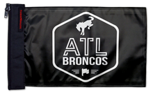 ATL Broncos 12"x18" Forever Wave Flag