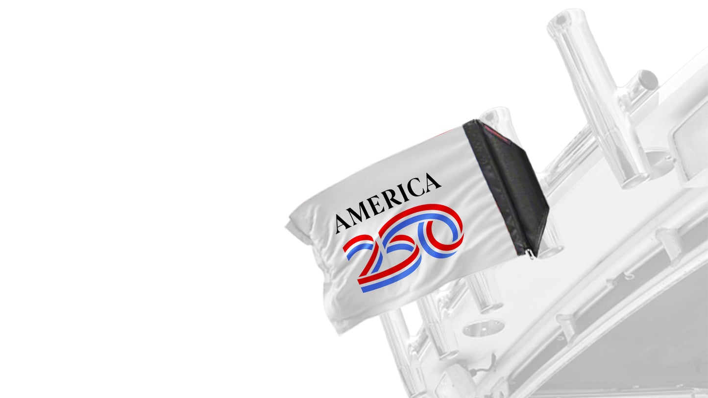 America 250 12"x18" Forever Wave Flag