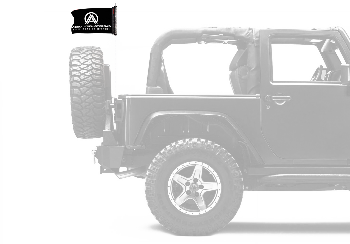 Absolution Offroad Flag 12"x18" Forever Wave Flag
