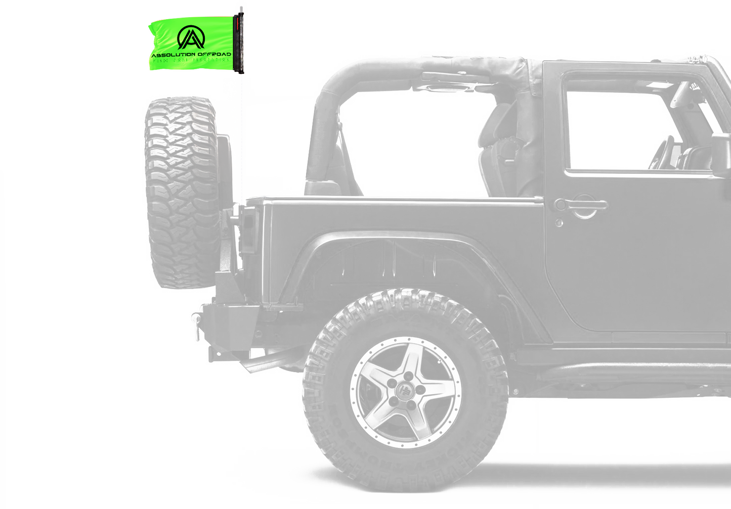 Absolution Offroad Flag 12"x18" Forever Wave Flag