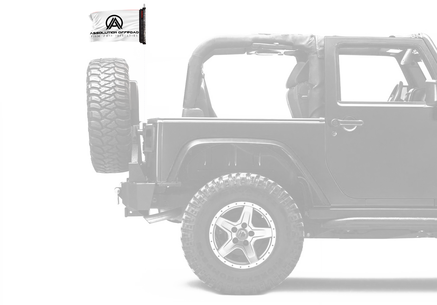 Absolution Offroad Flag 12"x18" Forever Wave Flag