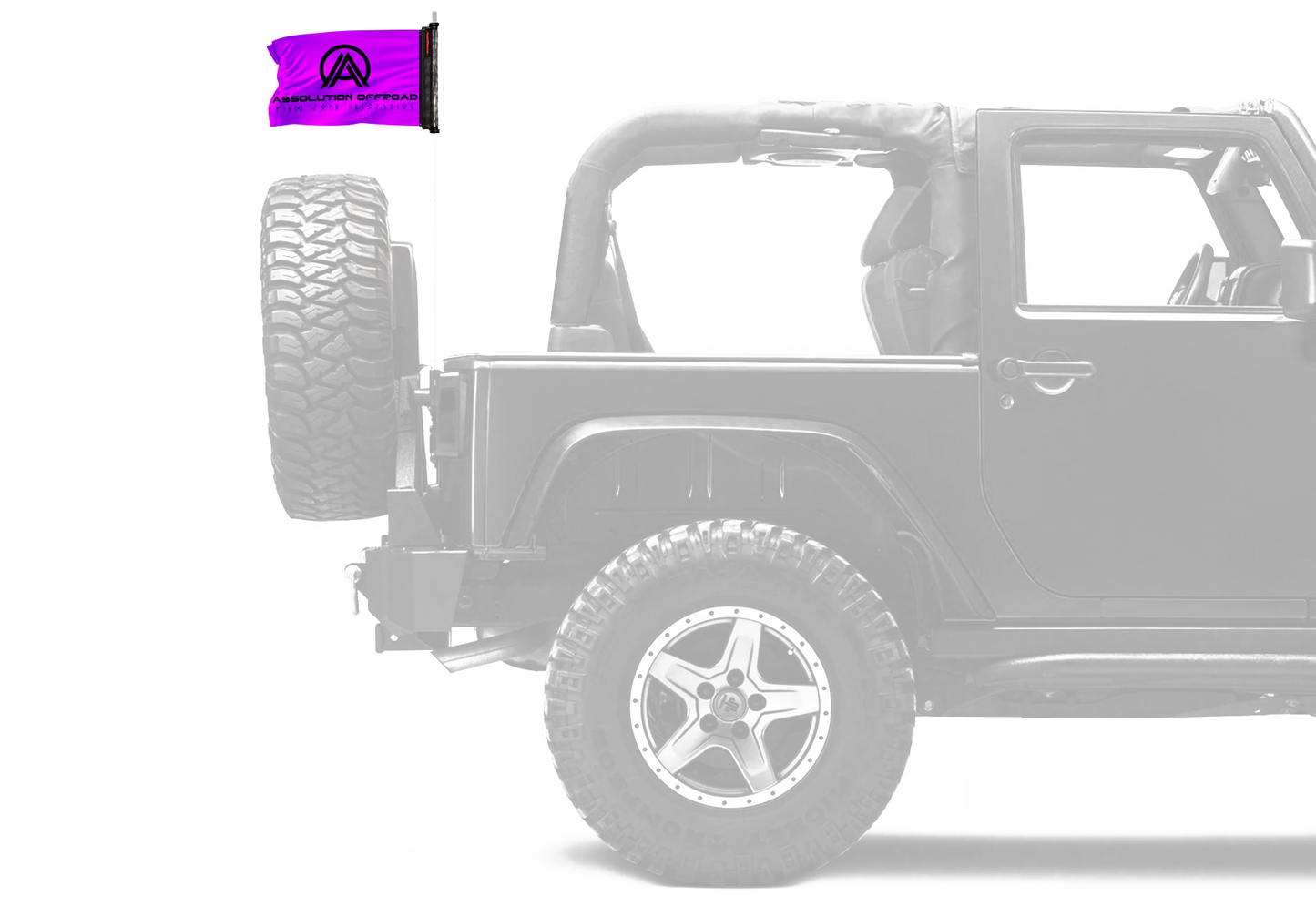 Absolution Offroad Flag 12"x18" Forever Wave Flag