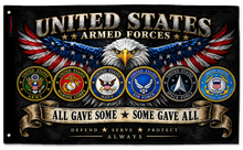 Armed Forces 3'x5' Double-Sided Flag