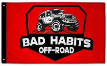 Bad Habits Off-Road Flag 3'x5' Double-Sided Flag
