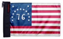 Bennington 12"x18" Forever Wave Flag for Golf Carts