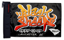 Black Sheep Jeep Club 12"x18" Forever Wave Flag