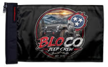 Bloco Jeep Crew 12"x18" Forever Wave Flag