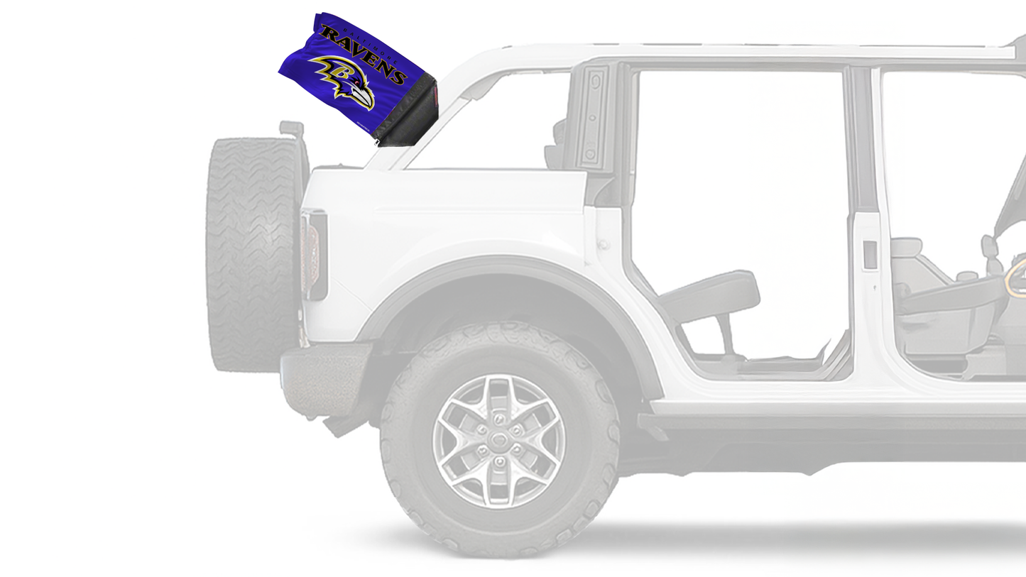 Baltimore Ravens 11"x17" Forever Wave Flag