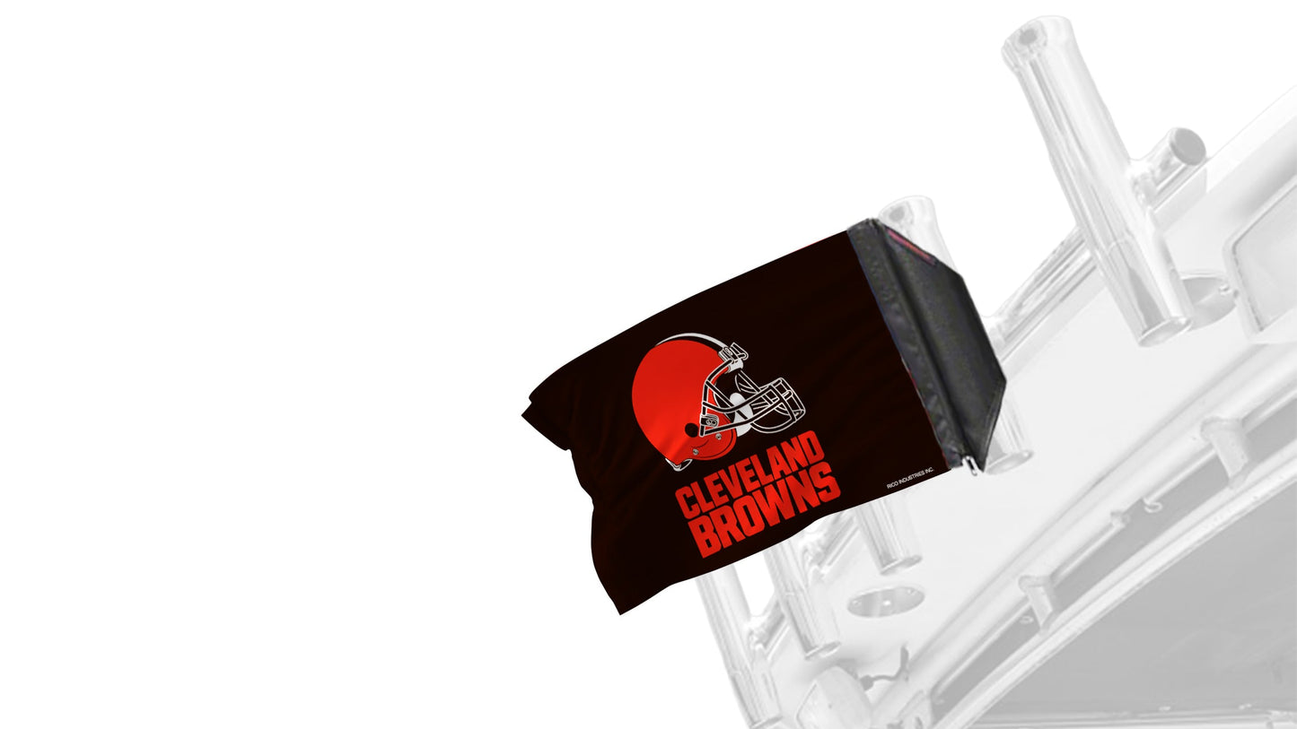 Cleveland Browns 11"x17" Forever Wave Flag for Boats