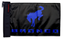 Bucking Bronco 12"x18" Forever Wave Flag for Jeep Wrangler JK 2-Door 2007-2018