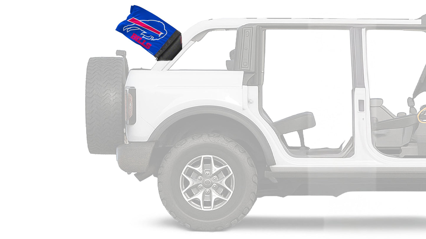 Buffalo Bills 11"x17" Forever Wave Flag for Bronco