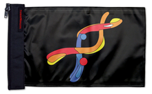 DYRK1A 12"x18" Forever Wave Flag for Boats
