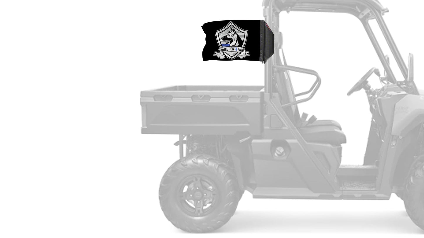 Protection4Paws 12"x18" Forever Wave Flag for UTVs