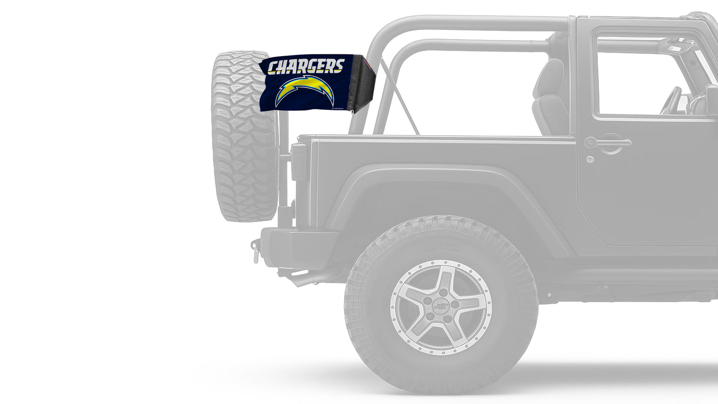 Los Angeles Chargers 11"x17" Forever Wave Flag