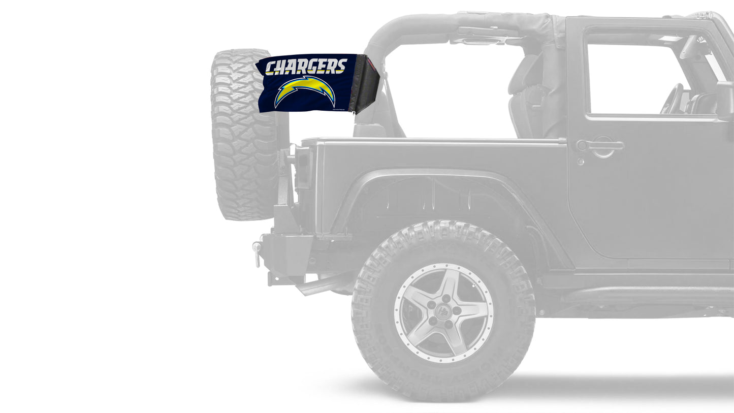 Los Angeles Chargers 11"x17" Forever Wave Flag