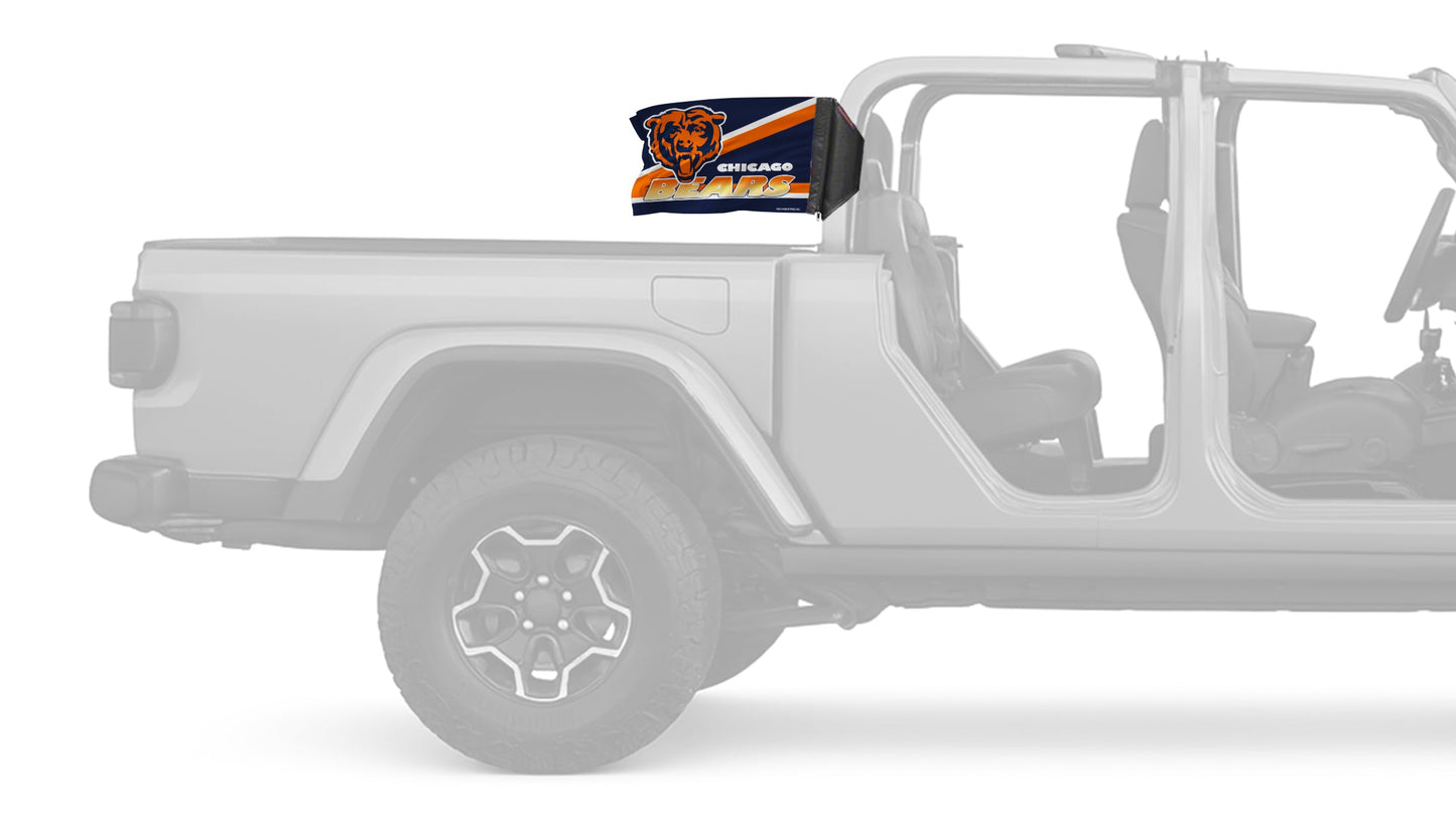 Chicago Bears 11"x17" Forever Wave Flag for Jeep Gladiator JT