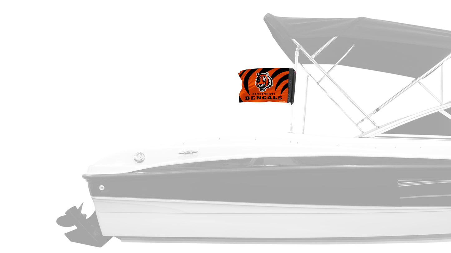 Cincinnati Bengals 11"x17" Forever Wave Flag