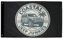 Coastal Jeep Junkies 3'x5' Double-Sided Flag
