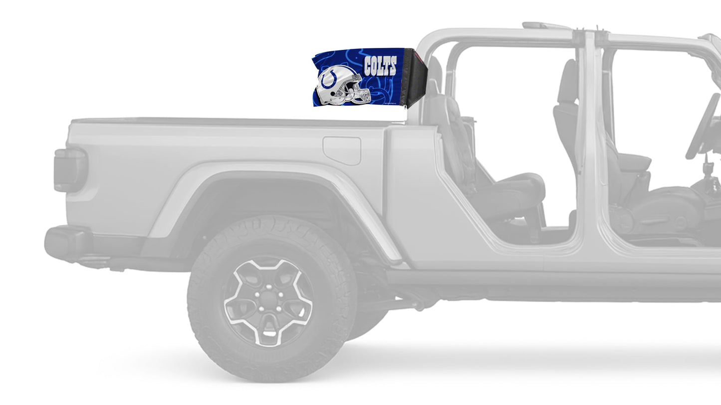 Indianapolis Colts 11"x17" Forever Wave Flag for Jeep Gladiator JT