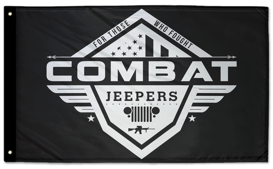 Combat Jeepers 3'x5' Double-Sided Flag