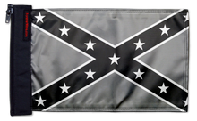 Confederate Subdued 12"x18" Forever Wave Flag for Boats