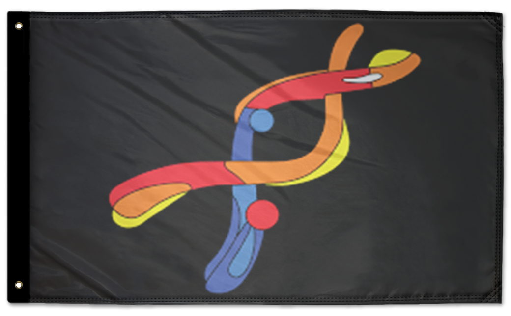 DYRK1A 3'x5' Double-Sided Flag