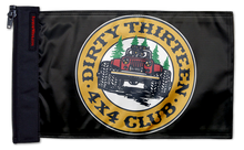 Dirty Thirteen 4x4 Club 12"x18" Forever Wave Flag