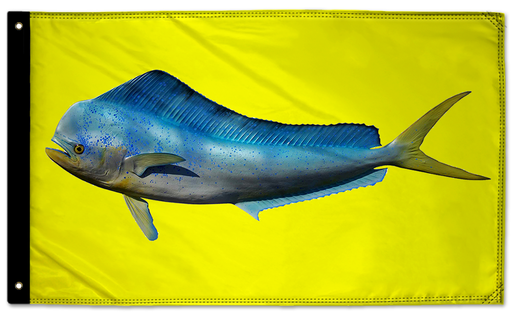 Dolphin 3'x5' Double-Sided Flag