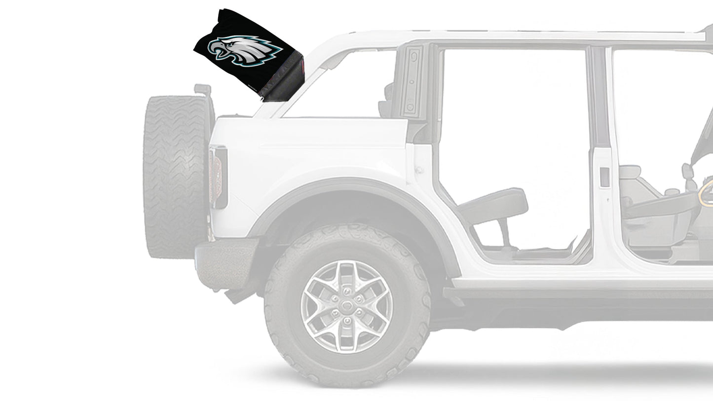 Philadelphia Eagles 11"x17" Forever Wave Flag for Bronco