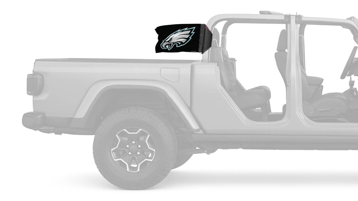 Philadelphia Eagles 11"x17" Forever Wave Flag for Jeep Gladiator JT