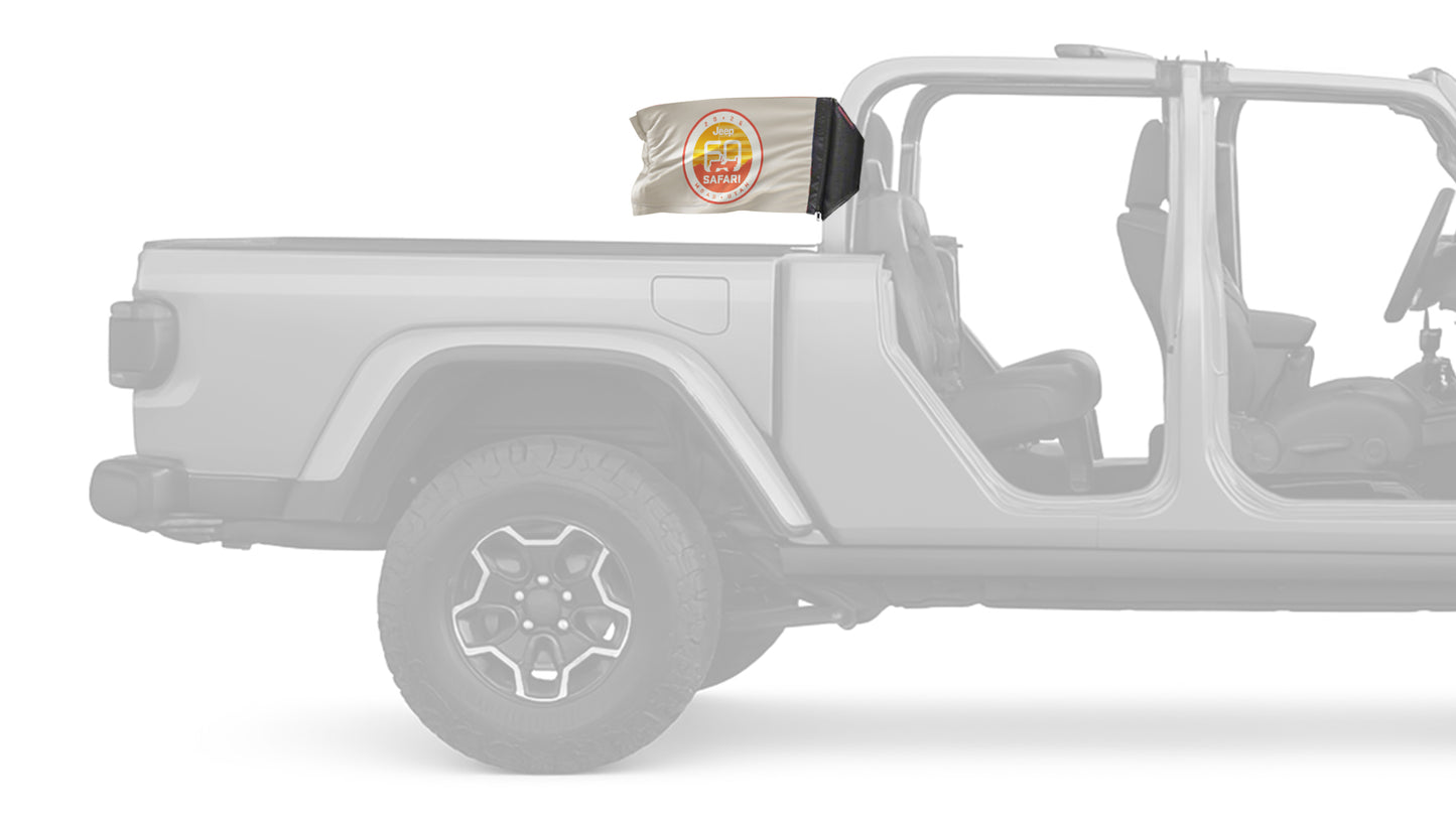 Easter Jeep Safari 2026 12"x18" Forever Wave Flag for Jeep Gladiator JT