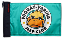 Fuquay Varina Jeep Club 12"x18" Forever Wave Flag