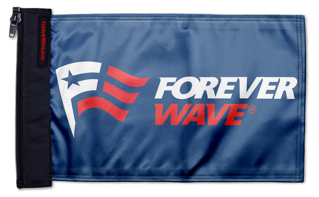Forever Wave Logo 12"x18" Forever Wave Flag