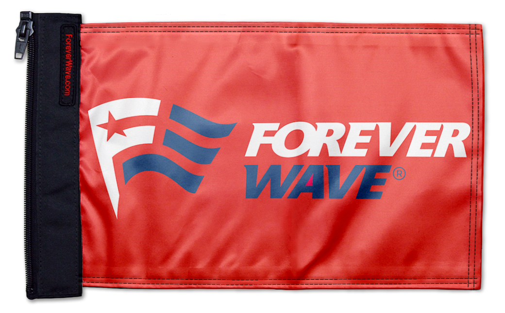 Forever Wave Logo 12"x18" Forever Wave Flag