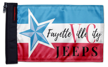 Ville City Jeeps Flag 12"x18" Forever Wave Flag