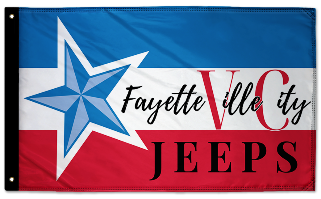 Ville City Jeeps Flag 3'x5' Double-Sided Flag